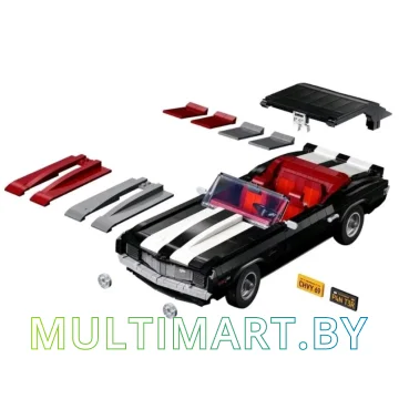 Конструктор King 71006 Chevrolet Camaro Z28 картинка 4